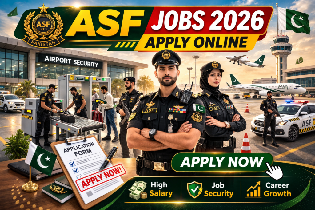 ASF New Jobs 2026 Apply Online