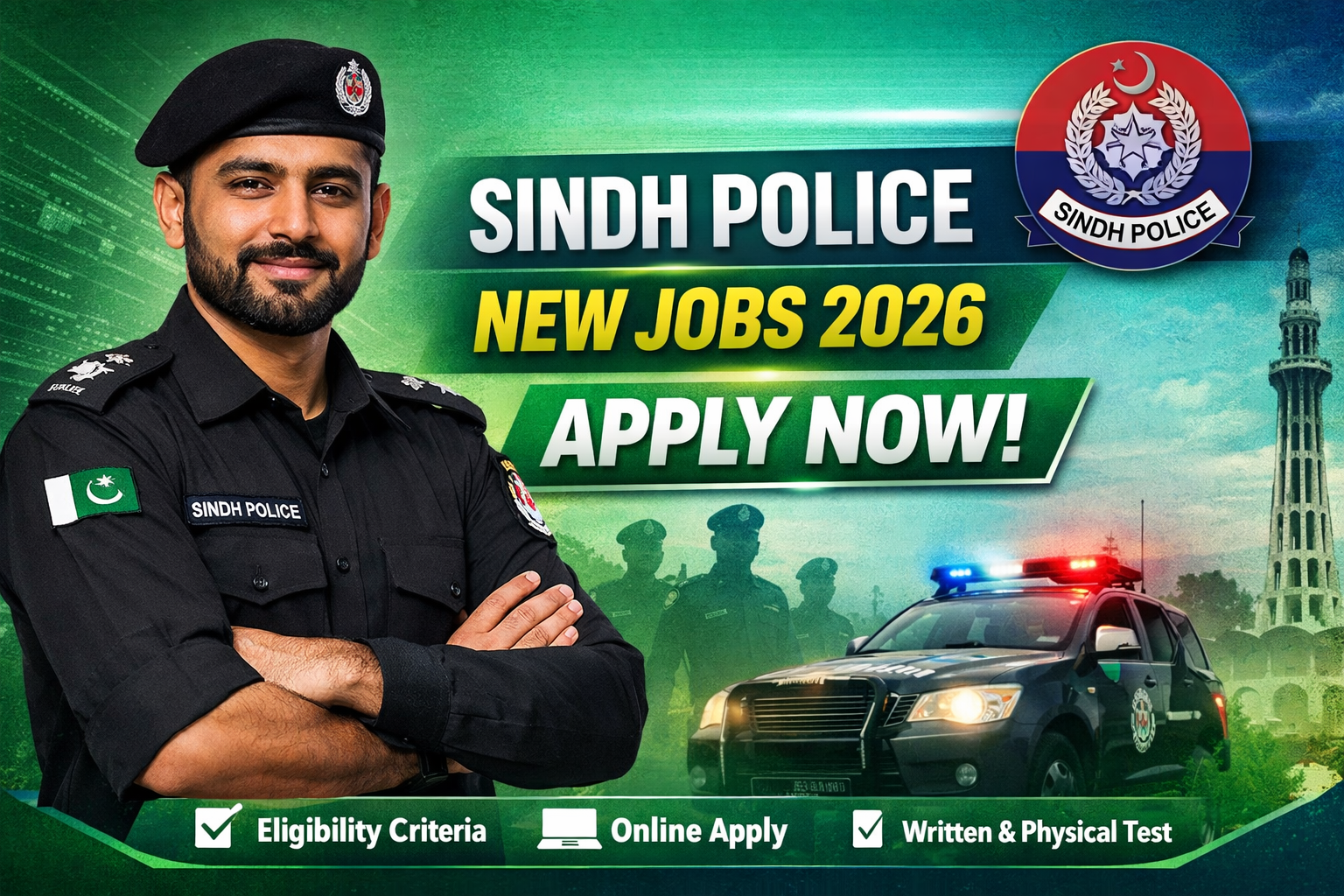Sindh Police New Jobs 2026 Online Apply – Complete Guide for Job Seekers
