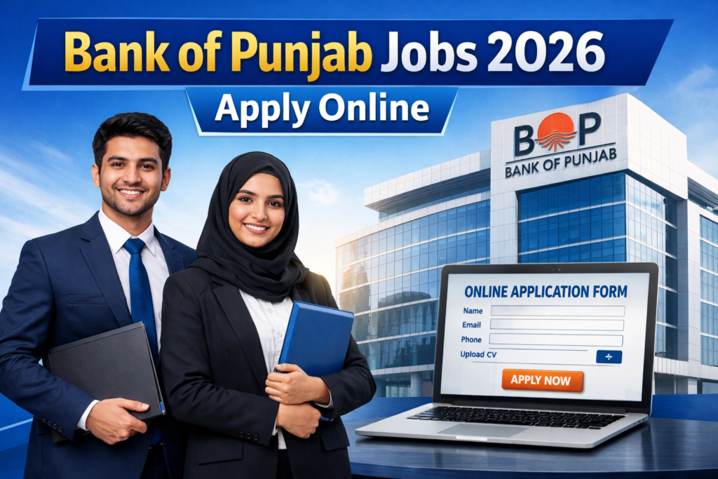 Bank of Punjab New Jobs 2026 Apply Online