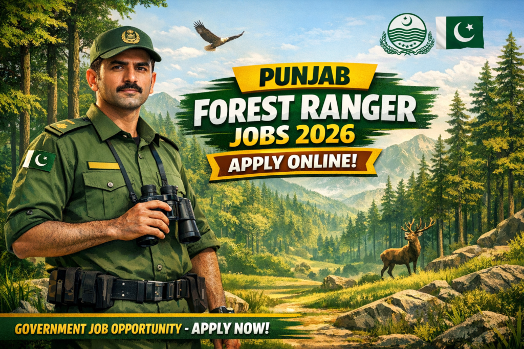 Punjab Forest Ranger New Jobs 2026 Apply Online