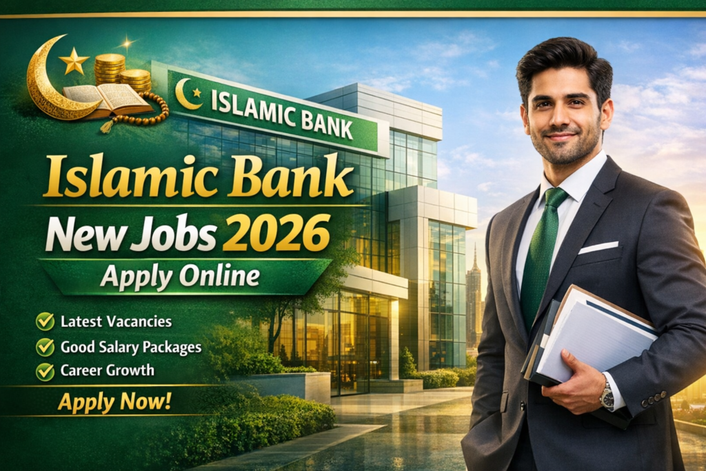 Islamic Bank New Jobs 2026 Apply Online